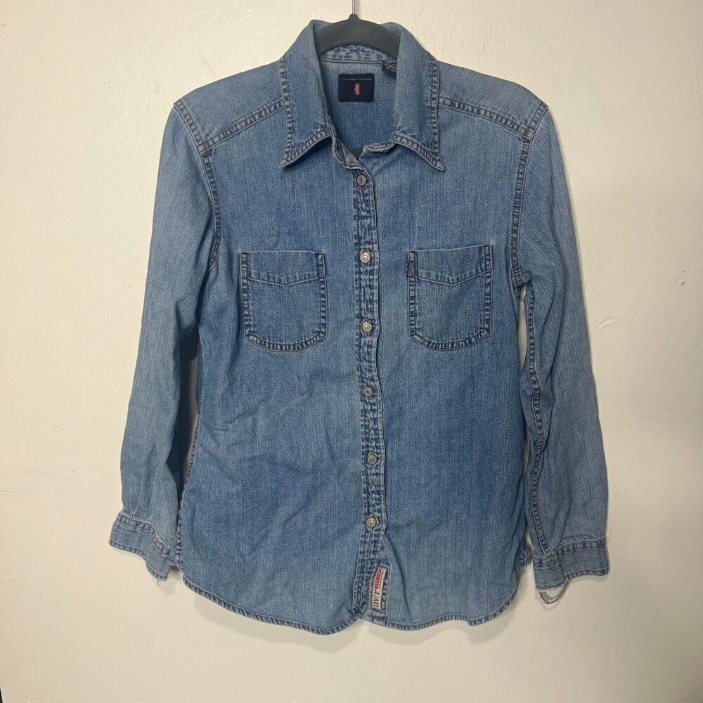 Levi's Red Tab Button Up SHIRT sz M